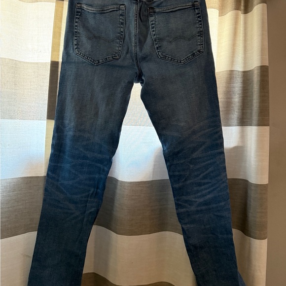 American Eagle Outfitters Men's Bootcut Jeans in Blue - Picture 2 of 6